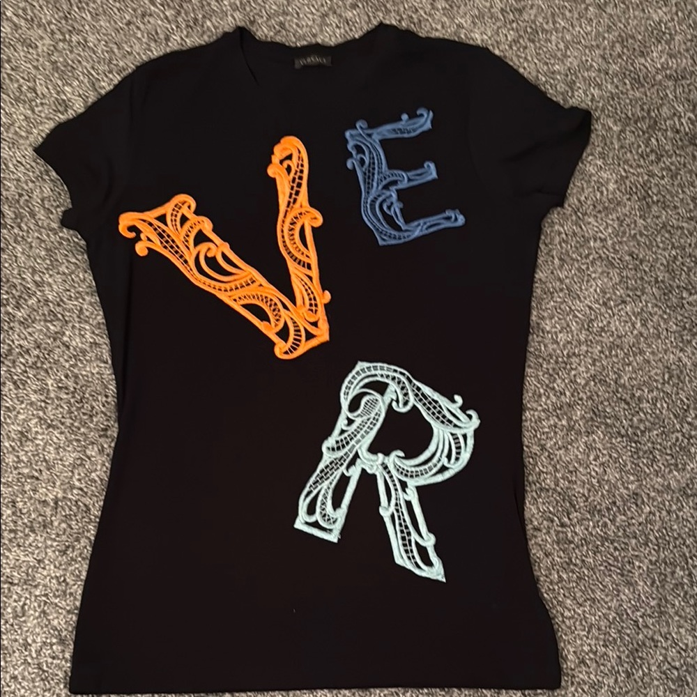 Versace Fitted T-Shirt Size 42 Women’s